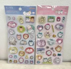 ちいかわ　ポップデコパーティー　ラメきらクリスタルシール　2種類