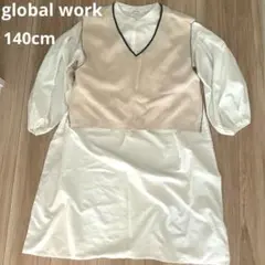 140cm グローバルワーク　global work ワンピース