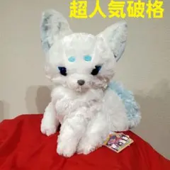 せっか ちょコンと九尾さま 狛狐 ウルトラ BIG 水色 ちょコンとキツネ