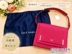 COLE HAAN コールハーン ハンドバッグ ピンク レディース 鞄 バッグのサムネイル