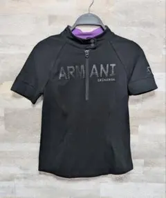 ★新春セール★ARMANI EXCHANGE 半袖ハーフジップ カットソー