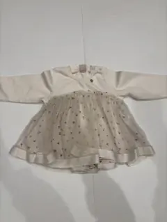 petit main フラワープリントチュニック 80