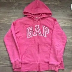 GAP ジップパーカー ピンク y2k punk グランジ ギャル - メルカリ