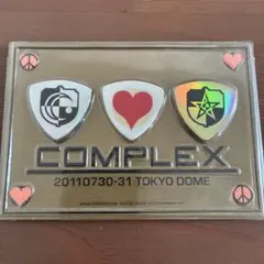 COMPLEX 20240515-16 日本一心・メモリアルピックセット COMPLEX（コンプレックス）2024 日本一心 グッズ 吉川晃司 布袋寅泰