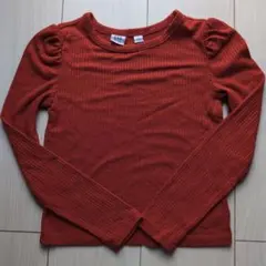 GAP KIDS ★オレンジ長袖カットソー S (6-7)