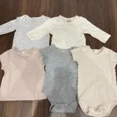 【petit main】ロンパース　tシャツ　　　　6点まとめ売り