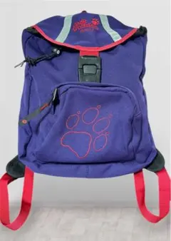 ジャックウルフスキン リュック キッズ 小型 紫のサムネイル
