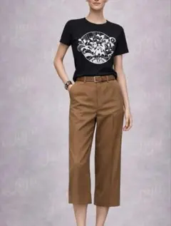 新品同様★Hermès エルメス フォーブルレインボー Tシャツ ブラック 36のサムネイル
