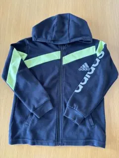 adidas フード付きパーカー 120cm ネイビー
