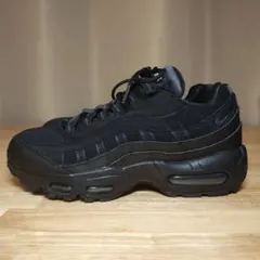 NIKE エアマックス95 Triple Black 26.5cm 01283 - メルカリ