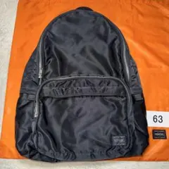 63 ポーター　タンカー　リュック　バックパック　ブラック
