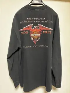 Harley-Davidson 長袖Tシャツ ブラック　ハーレーダビッドソン
