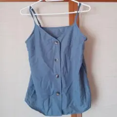 【GU】ビスチェ ブルー S