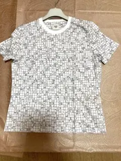 HERMES エルメス ボルデュック総柄 Tシャツ カットソ- 44のサムネイル