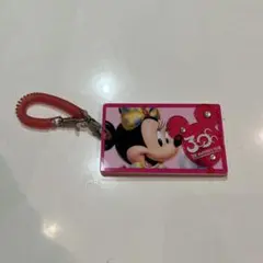 ミニーマウス パスケース ピンク