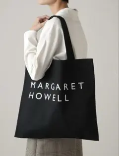 8/11限定価格【新品未開封】MARGARETHOWELL コットンロゴバッグのサムネイル