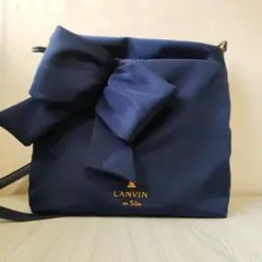 ランバンオンブルー LANVIN en Bleu ショルダーバッグ ネイビーのサムネイル