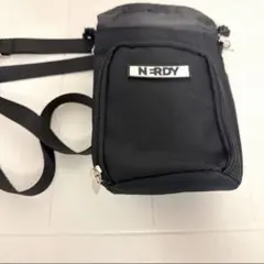 NERDY ショルダーバッグ ブラック ミニバッグ