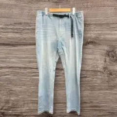 26K1 グラミチ GRAMICCI クライミングパンツ ベルト付き デニム