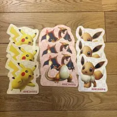 ポケモン 切手BOX　ポストカード　ピカチュウ　リザードン　イーブイ 12枚