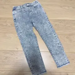 ケミカルウォッシュ デニムパンツ