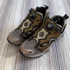 Reebokインスタポンプフューリー 24cm キッズレディース色ゴールド