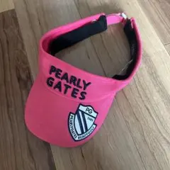 PEARLYGATES バイザー ピンクと白の靴下のセット　新品未使用 2026年最新】PEARLY GATES バイザーの人気アイテム - メルカリ