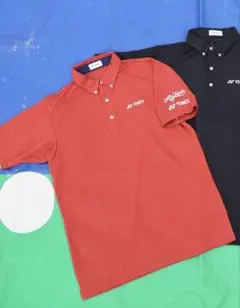 YONEX 2026インハイ記念 ポロシャツスモークレッド M - メルカリ