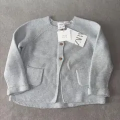 カーディガン 100 グレー