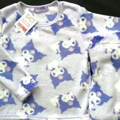 サンリオ　クロミ　総柄　フリースパジャマ　ナイトウェア