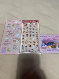 3点セット　クレヨンしんちゃんシール