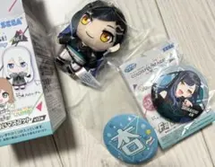 プロセカ　ラッキーくじ　ぷちぬい　缶バッジ　白石杏