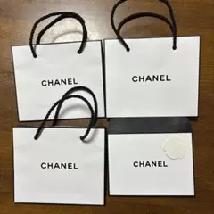CHANEL ショッピングバッグ 4枚セット