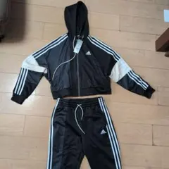 adidas ジャージ上下セット ブラック
