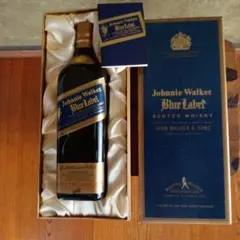 Johnnie Walker Blue Label スコッチウイスキー 箱付のサムネイル