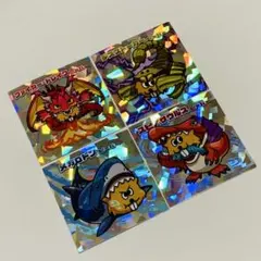 未使用＆美品★最強王図鑑 × ビーバー　キラキラシール