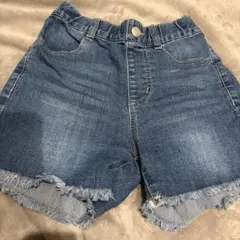 GLOBAL WORK キッズ デニムショートパンツ 140cm
