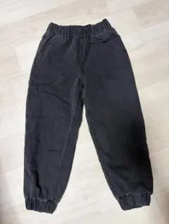 H&M エイチアンドエム 裏ボア デニム 110