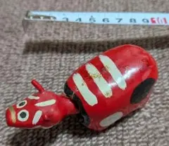 赤べこ 郷土玩具 張り子 牛