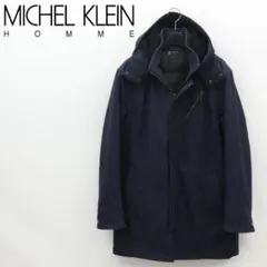 B4546■ミッシェルクランオム ライナー フード付 コート 51 メンズ