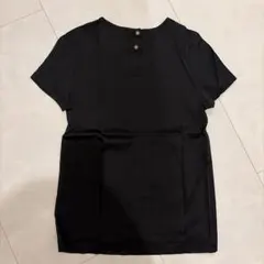 CHANEL UNIFORM ネイビー ロゴ刺繍 Tシャツ - メルカリ