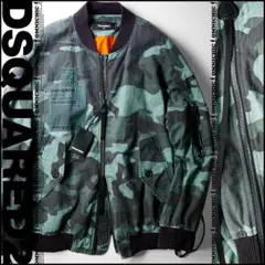 17439✨22AW ディースクエアード MA-1ボンバージャケット 48 L 2026年最新】DSQUARED2 メンズ MA-1・フライトジャケットの人気