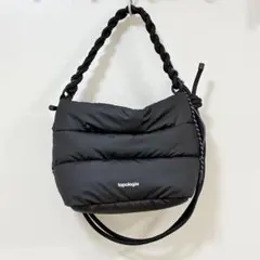 topologie べサス　黒 ショルダーバッグ　besace トポロジー