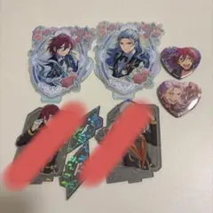 あんスタ 七種茨 乱凪砂 アクスタ 缶バッジ 4点まとめ売り