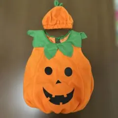 ハロウィン かぼちゃ コスチューム 90㎝着ぐるみ