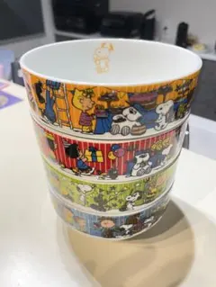KFC×PEANUTS 70周年 スヌーピースタッキングボウル　4個セット