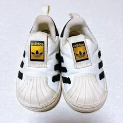 adidas スーパースター キッズスニーカー ホワイト/ブラック 12センチ
