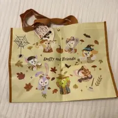 上海ディズニー　2024ハロウィン ダッフィー フレンズ　ショッピングバッグ