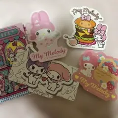 サンリオ　マイメロ　クロミ　シールダス