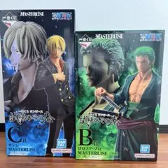 一番くじ　ワンピース　試練のその先へ　C賞　B賞　ゾロ　サンジ　フィギュア